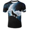 T-Shirt Loup Col Rond